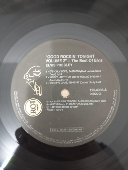 Lp Vinil Elvis Presley Good Rockin' Tonight Volume 2 Duplo