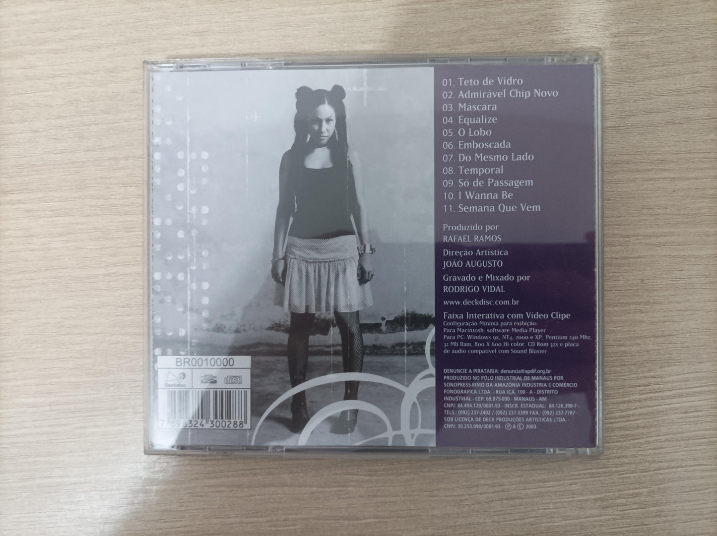 CD Pitty Admirável Chip Novo