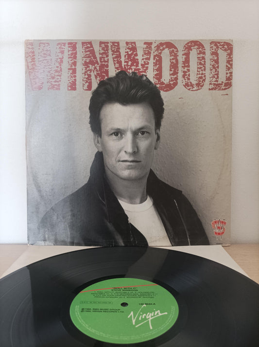 Disco Vinil Roll With It Steve Winwood Com Encarte A