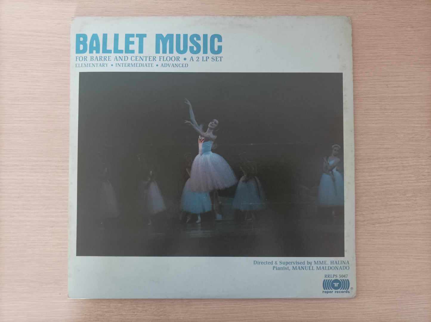 Lp Vinil Ballet Music For Barre Center Floor Duplo Importado