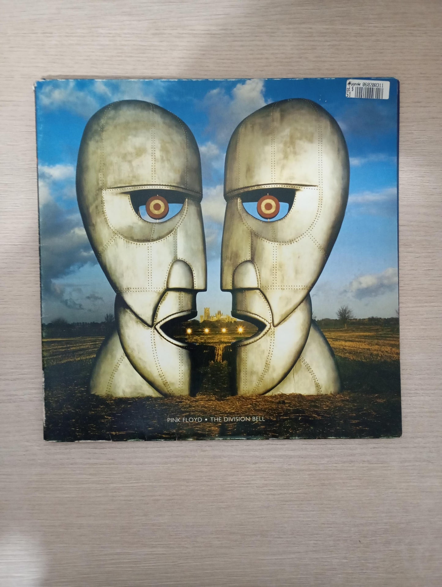 Lp Vinil Pink Floyd The Division Bell Capa Dupla Com Encarte