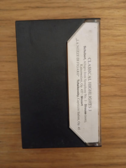 Fita K7 Cassette Classical Highlights 3 Importado