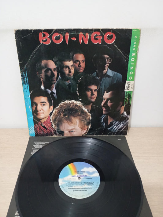 Lp Vinil Oingo Boingo Boi-Ngo Com Encarte