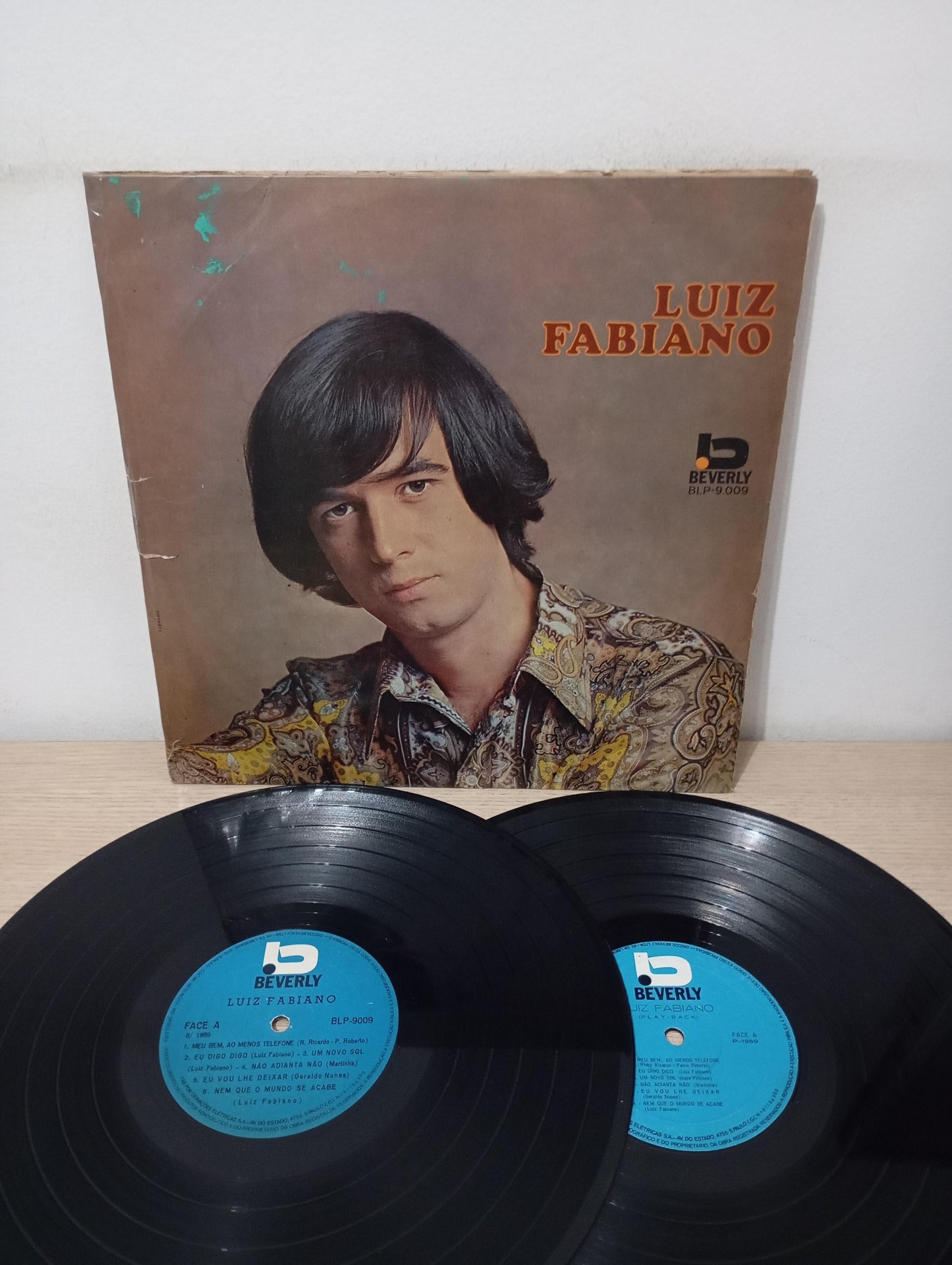 Lp Vinil Luiz Fabiano Meu Bem, Ao Menos Telefone Duplo