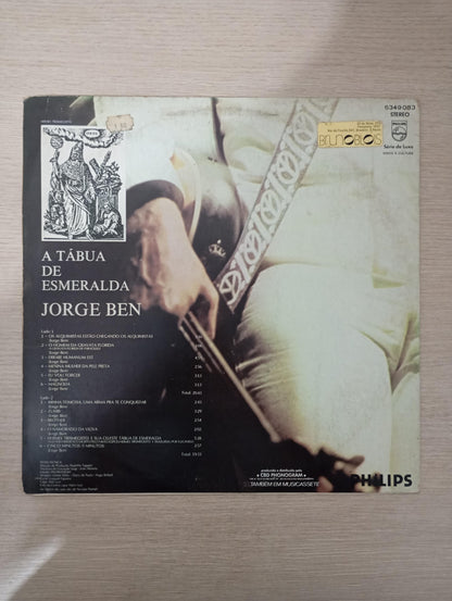 Lp Vinil Jorge Ben A Tábua De Esmeralda