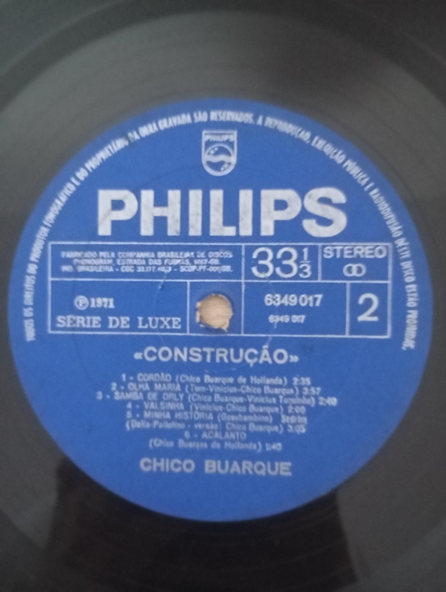 Lp Vinil Chico Buarque Construção