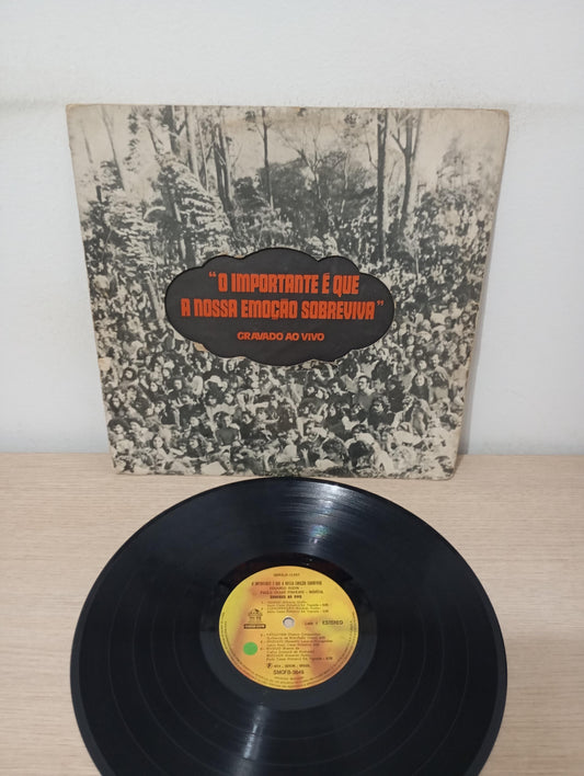 Lp Vinil Eduardo Gudin O Importante Que A Nossa Emoção, Leia