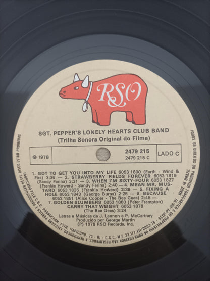 Lp Vinil Sgt Peppers Lonely Hearts Club Band Duplo C Encarte