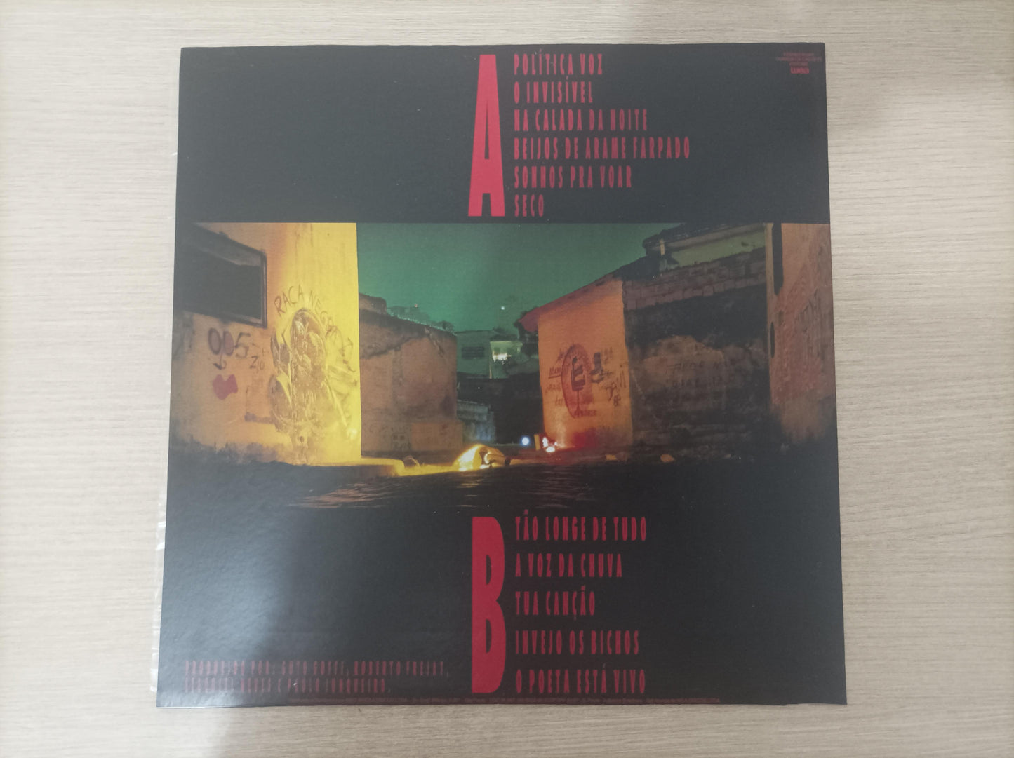 Lp Vinil Barão Vermelho Na Calada Da Noite