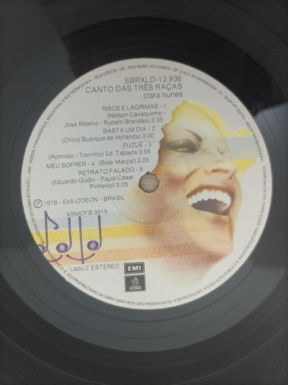 Lp Vinil Clara Nunes 1971 Capa Dupla Com Encarte