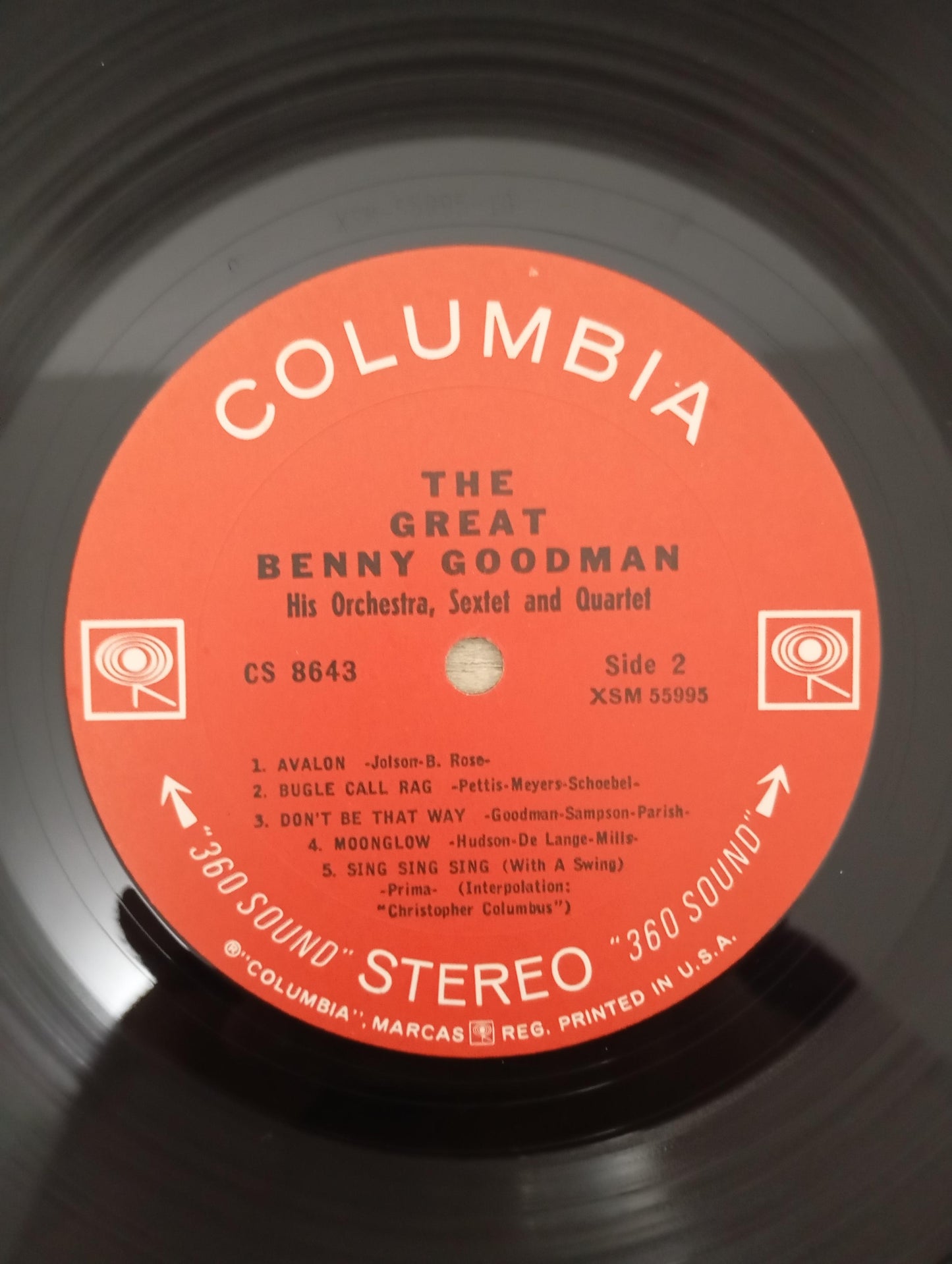 Lp Vinil Benny Goodman The Great Benny Goodman Importado
