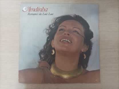 Lp Vinil Amelinha Romance Da Lua Lua Com Encarte