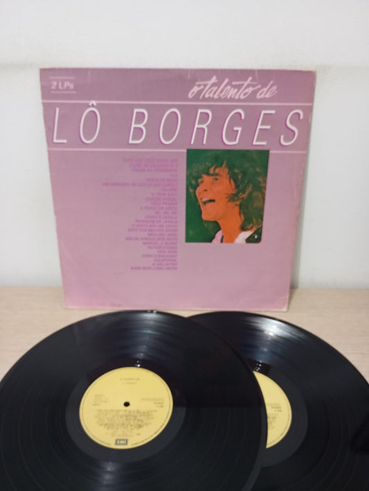 Lp Vinil Lo Borges O Talento De Lô Borges Duplo