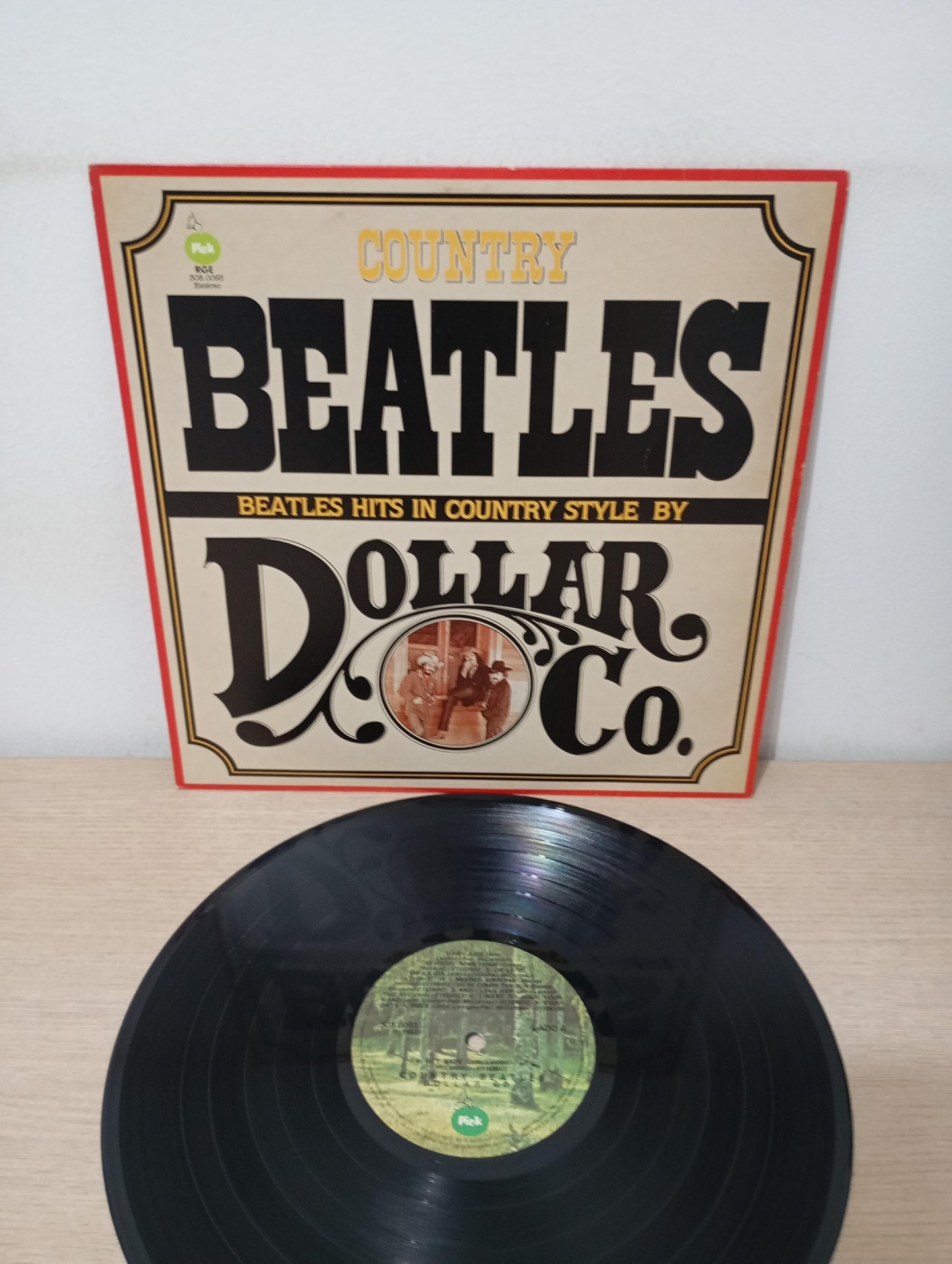 Lp Vinil The Beatles Hits In Country Style