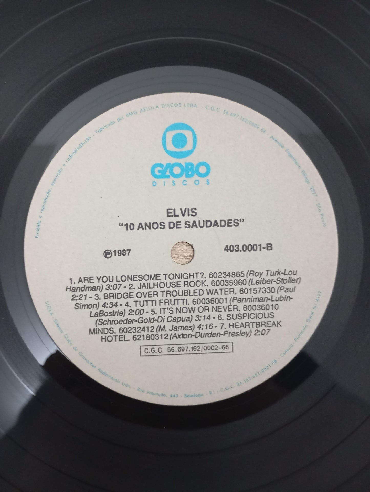 Lp Vinil Elvis Presley Elvis - 10 Anos De Saudades