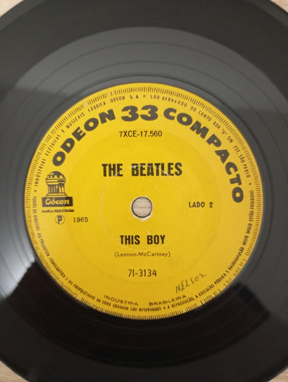 Vinil Compacto The Beatles Ticket To Ride / This Boy