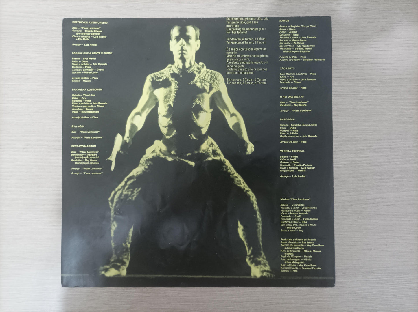 Lp Vinil Ney Matogrosso Destino De Aventureiro Com Encarte