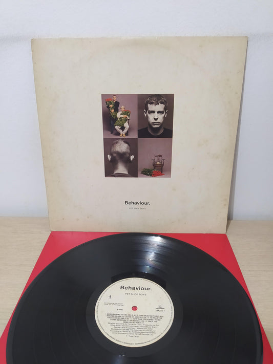 Lp Vinil The Pet Shop Boys B Behaviour Com Encarte