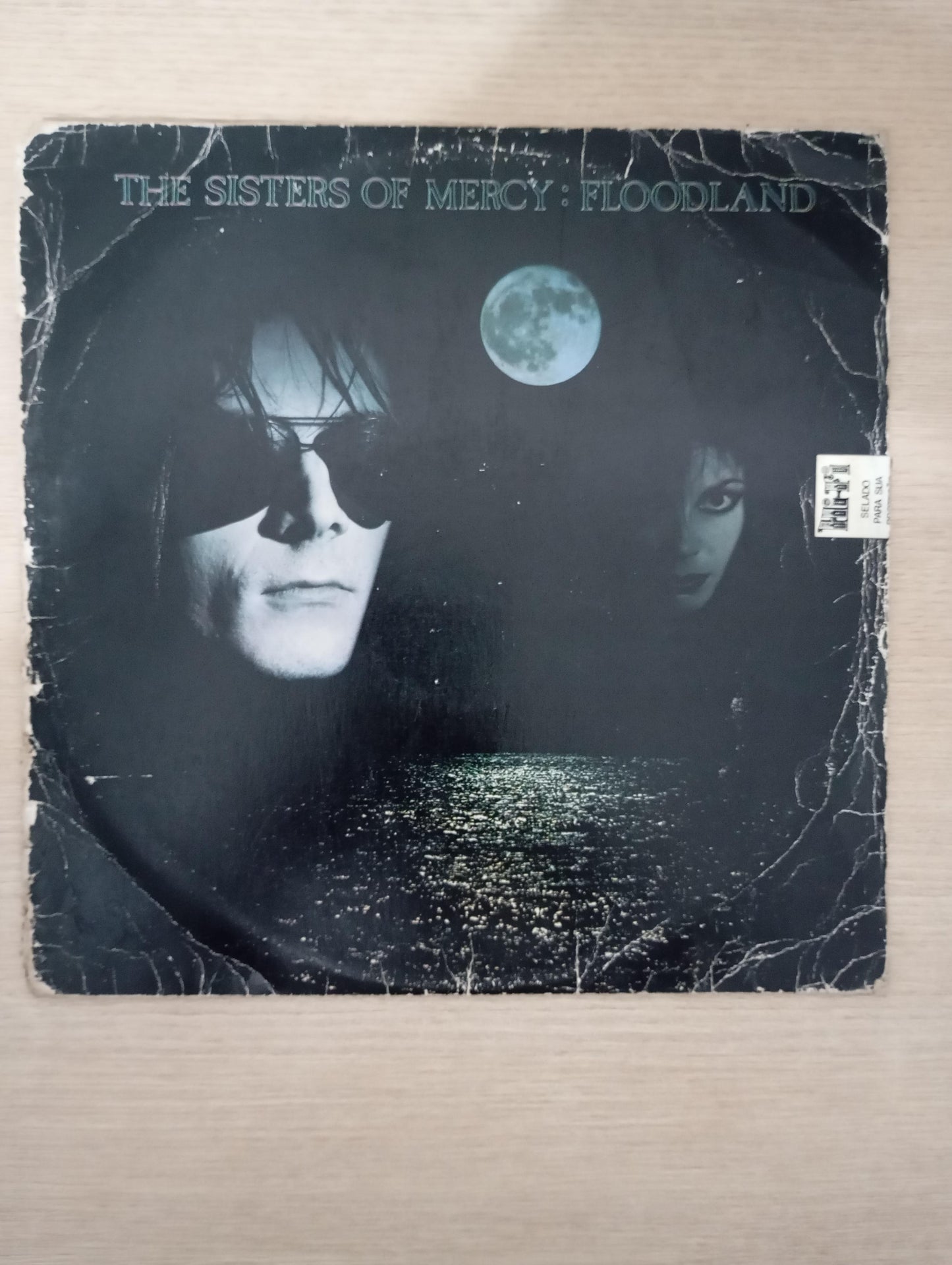 Lp Vinil The Sisters Of Mercy Floodland Com Encarte