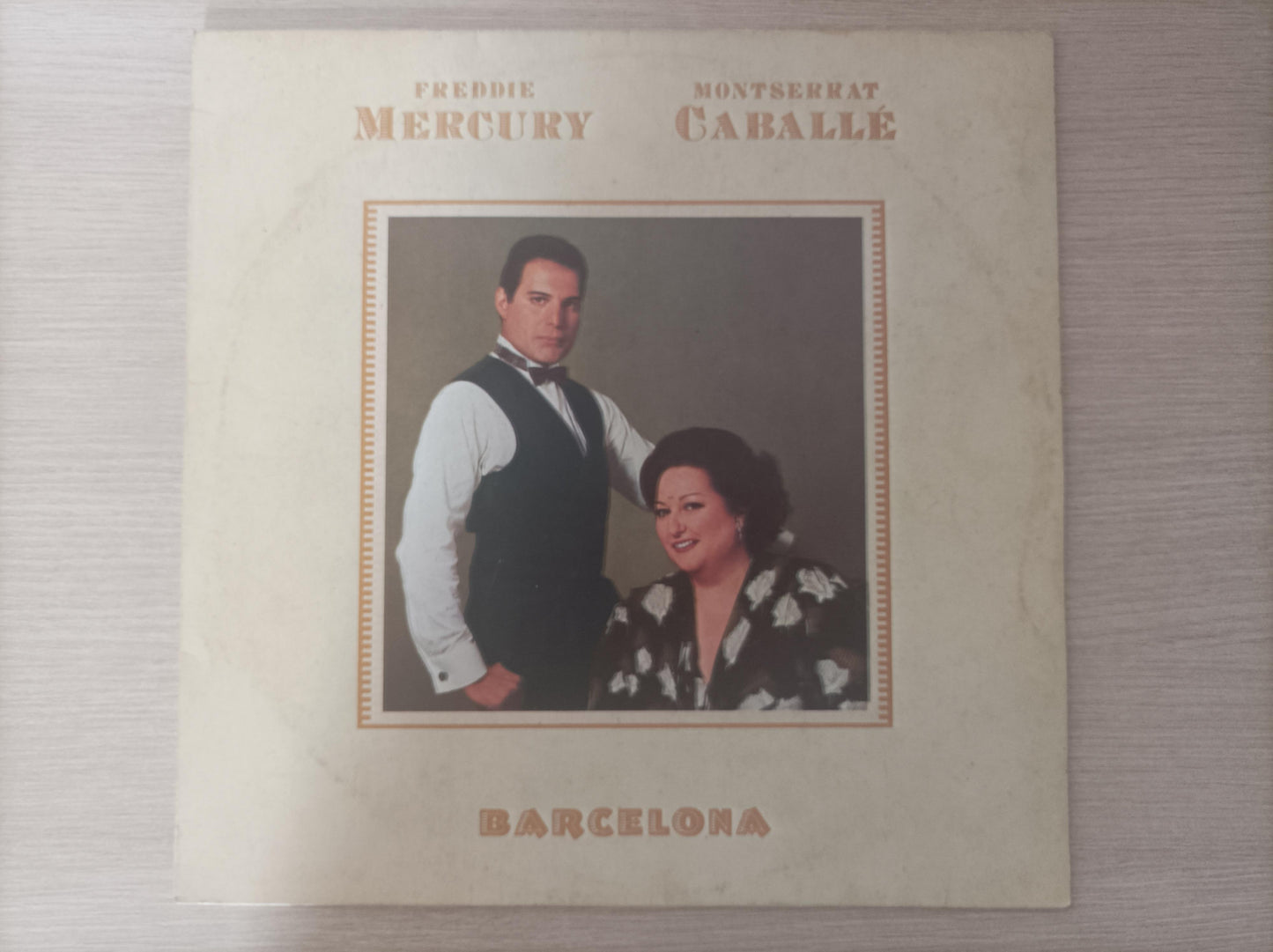 Disco Vinil Barcelona Freddie Mercury A