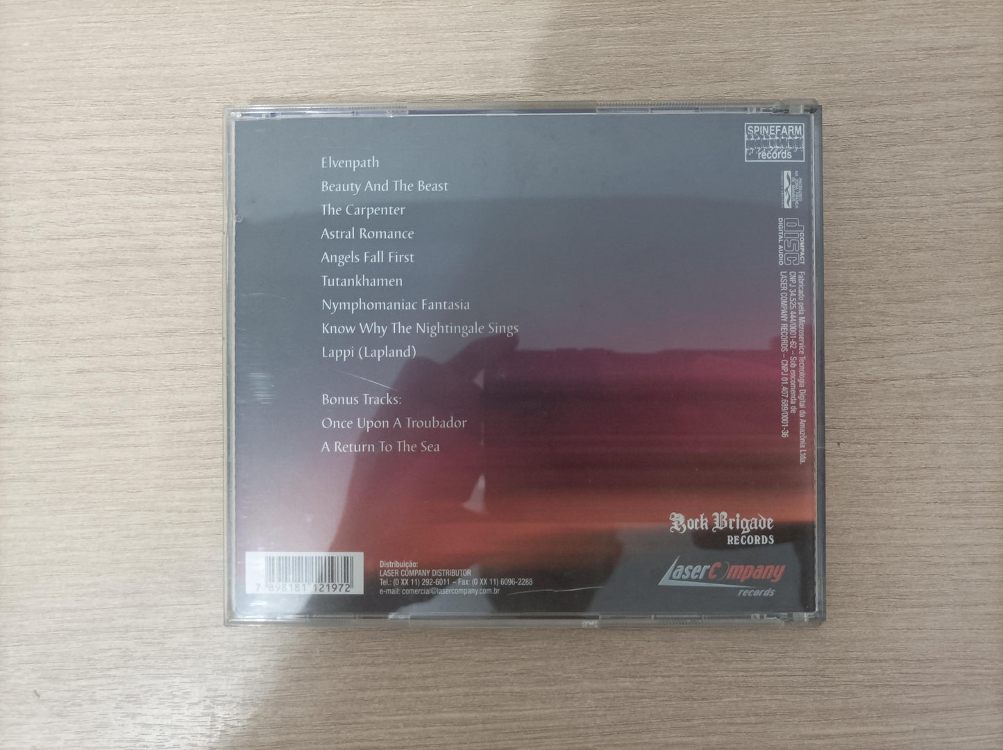 CD Nightwish Angels Fall First