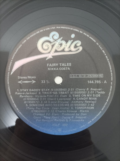 Lp Vinil Nikka Costa Fairy Tales Com Encarte