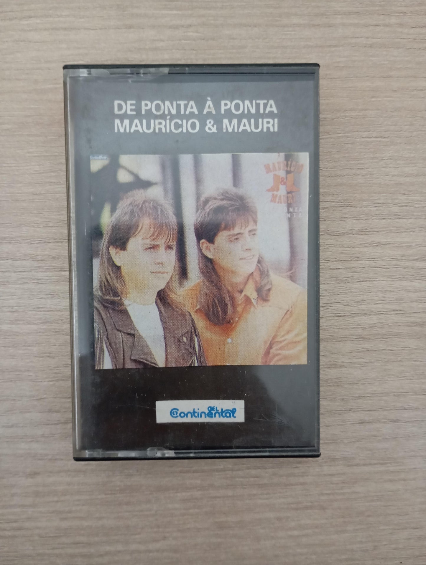 Fita K7 Cassete Maurício & Mauri De Ponta a Ponta