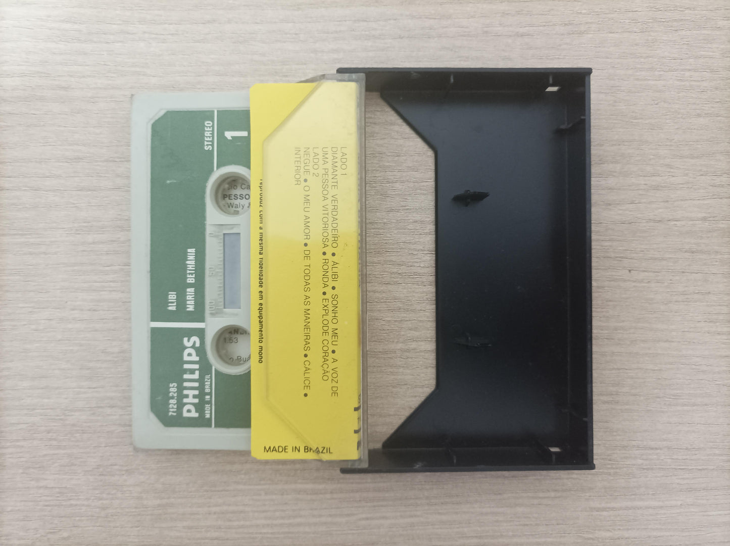 Fita K7 Cassete Maria Bethânia Álibi