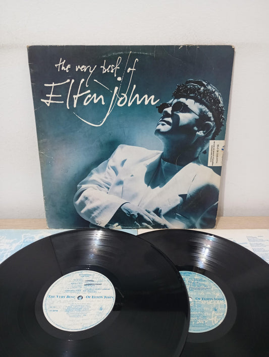 Lp Vinil Elton John The Very Best Of Duplo Com Encartes, Leia