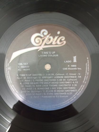 Lp Vinil Living Colour Time's Up