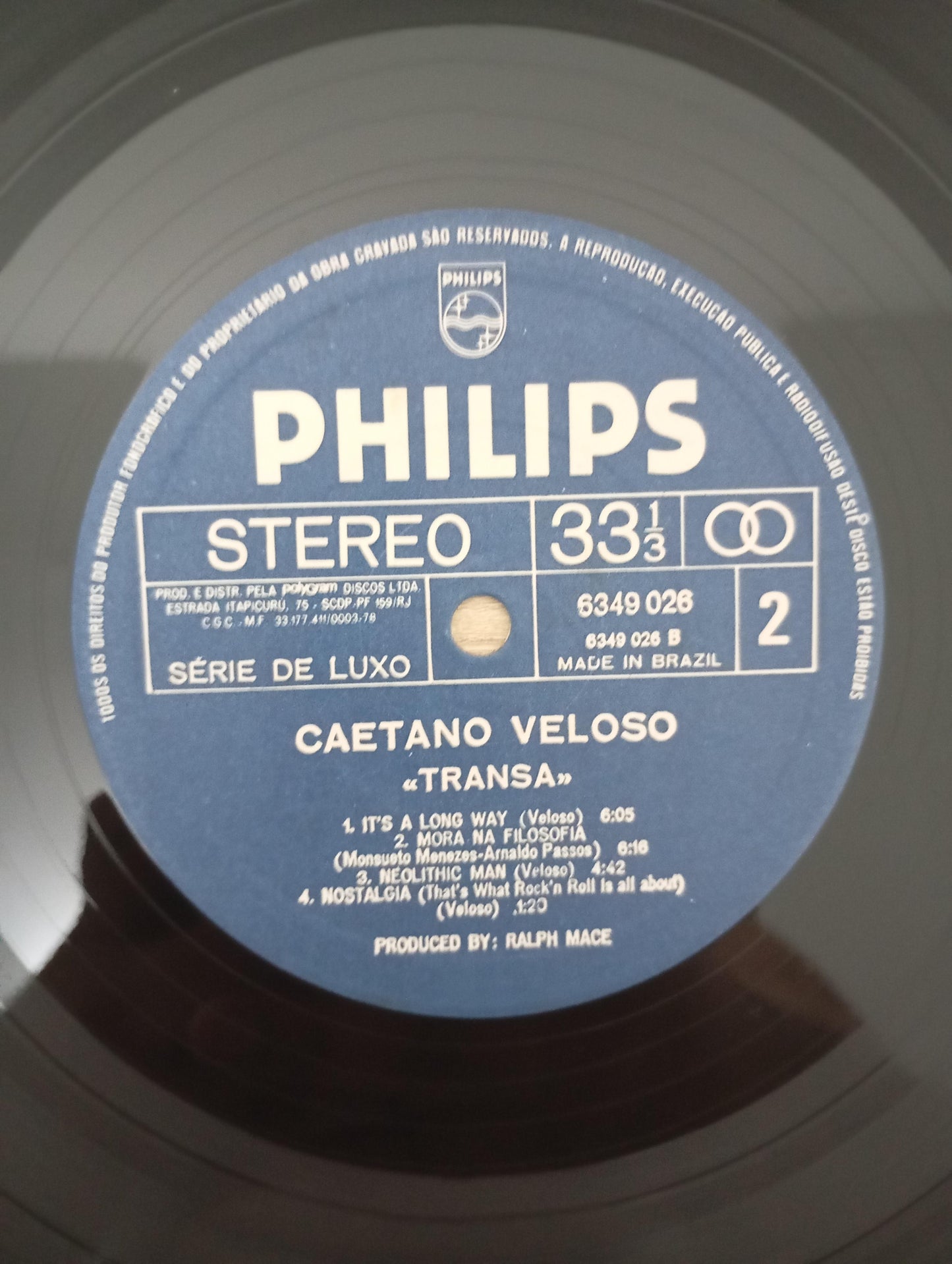 Lp Vinil Caetano Veloso Transa