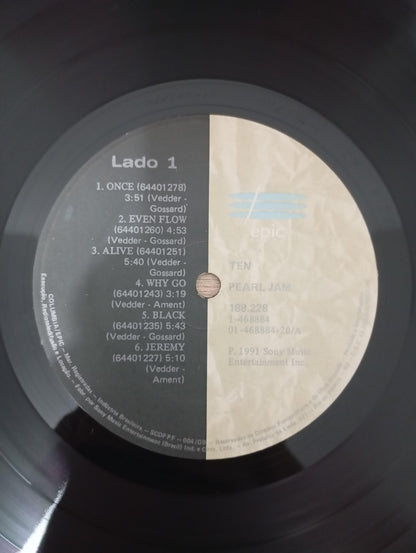 Lp Vinil Pearl Jam Ten