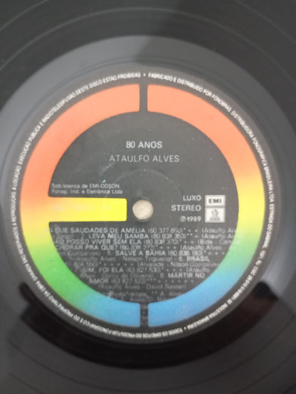 Lp Vinil Ataulfo Alves 80 Anos