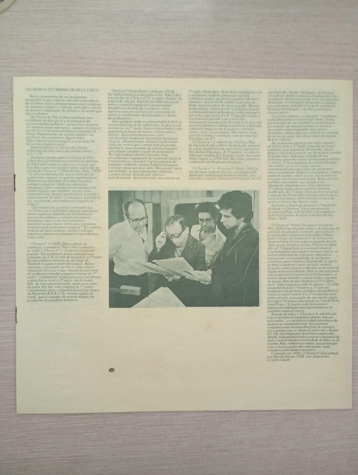 Lp Vinil Heitor Villa-Lobos Os Choros De Câmara