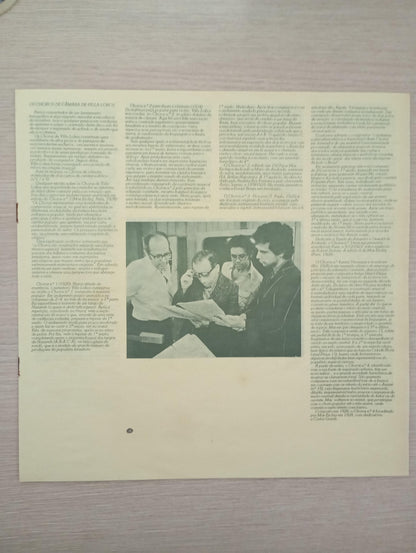 Lp Vinil Heitor Villa-Lobos Os Choros De Câmara