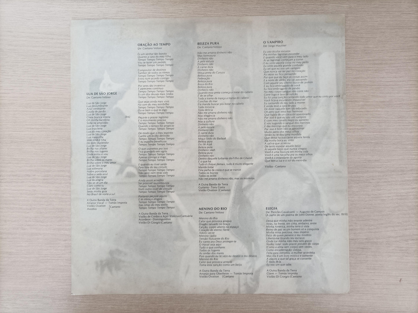 Lp Vinil Caetano Veloso Cinema Transcendental Com Encarte