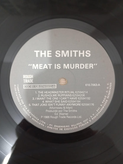 Lp Vinil The Smiths Meat Is Murder