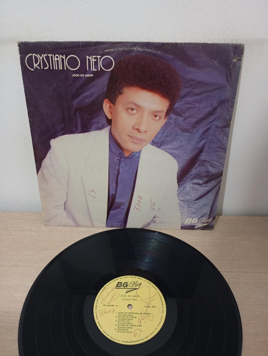 Lp Vinil Crystiano Neto Jogo do Amor