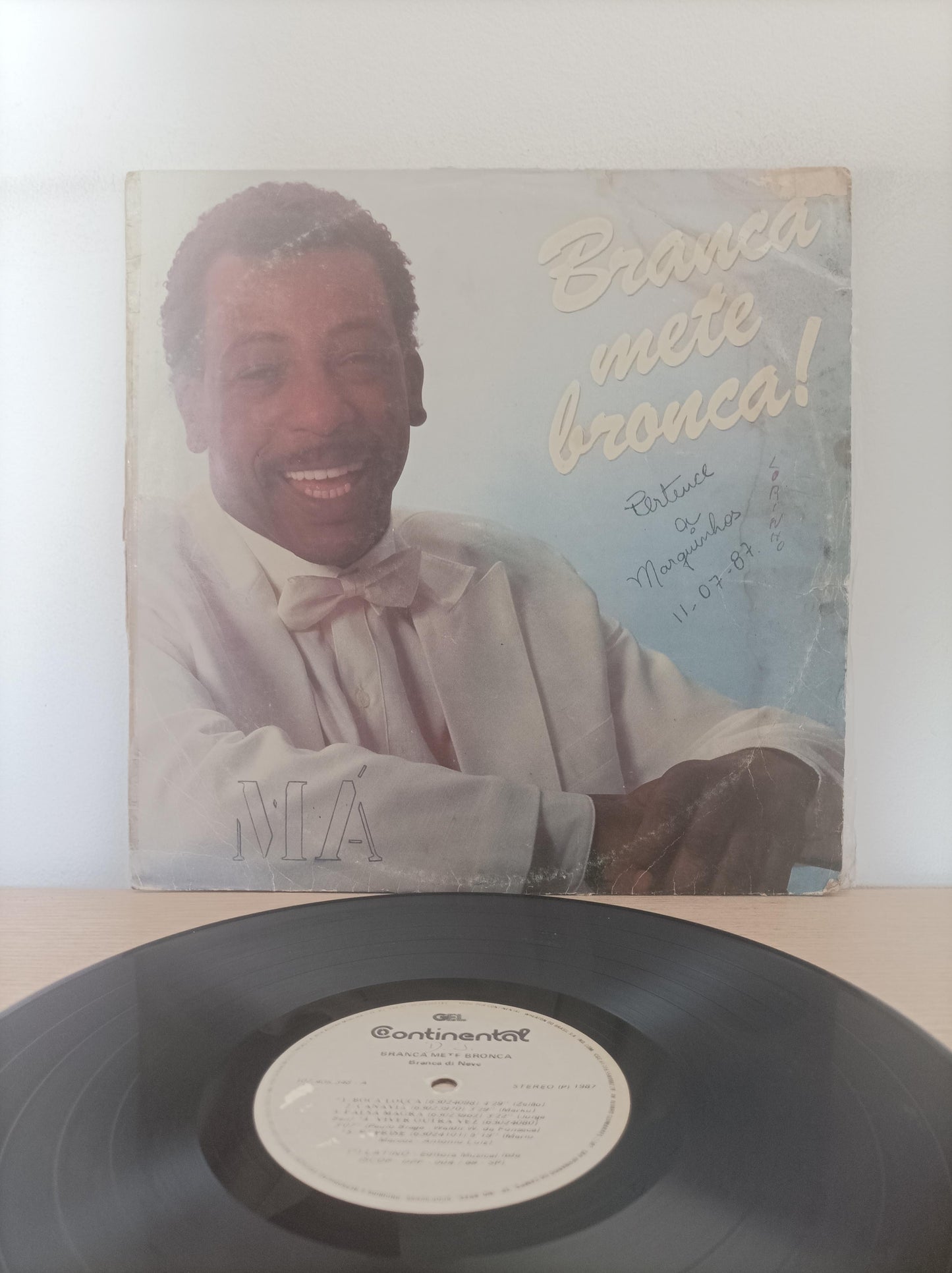 Disco Vinil Branca Mete Bronca! Branca Di Neve A