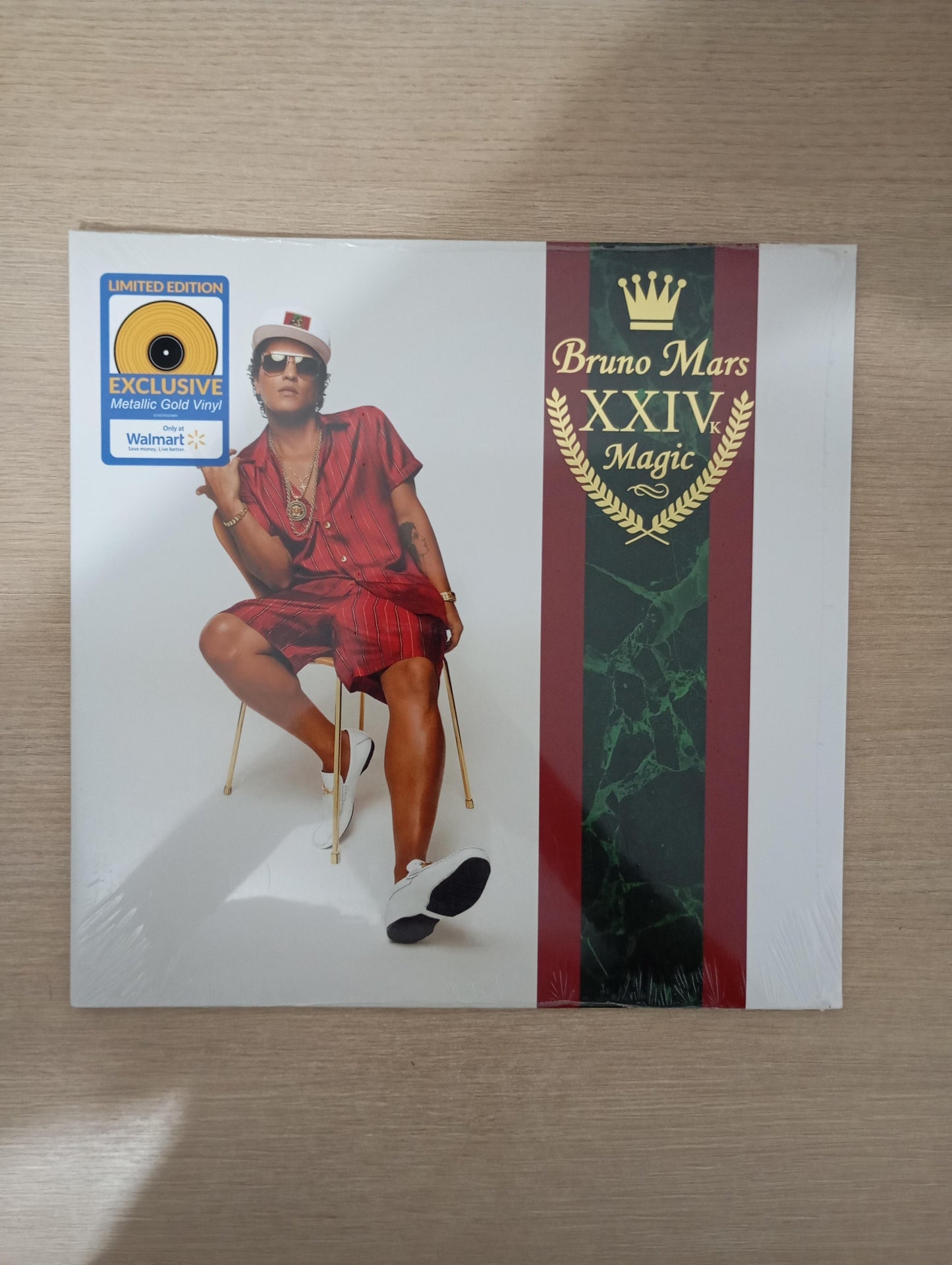 Lp Vinil Bruno Mars XXIVK Magic Novo Lacrado Importado