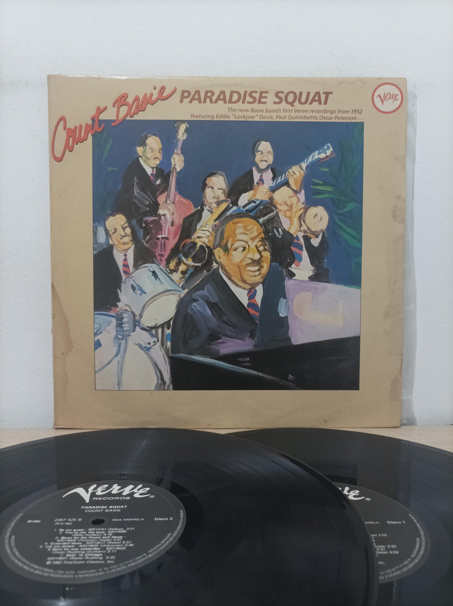 Disco Vinil Paradise Squat Count Basie Duplo A