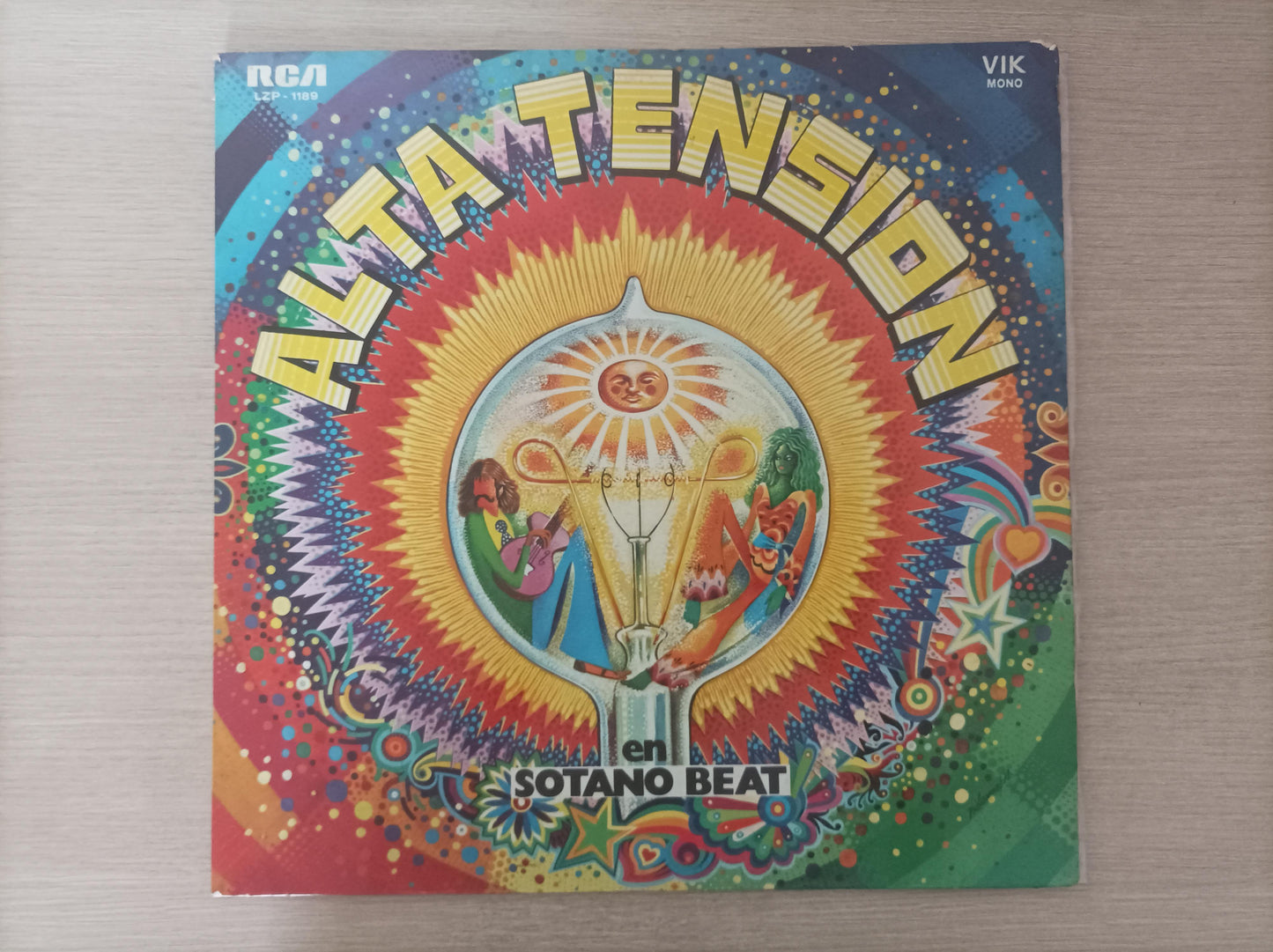 Lp Vinil Alta Tensión en Sótano Beat Importado