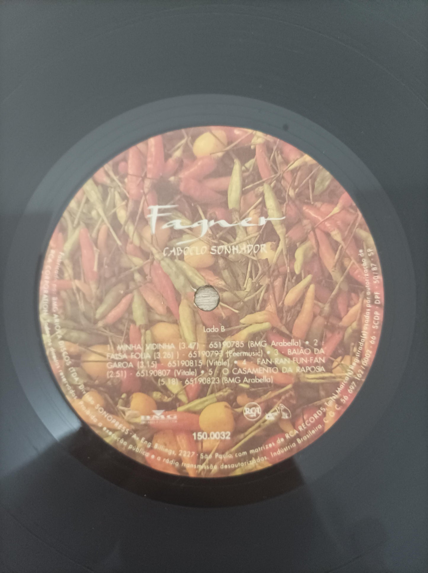 Lp Vinil Raimundo Fagner Caboclo Sonhador