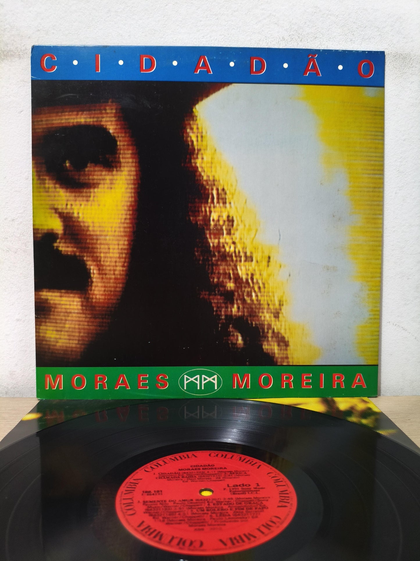 Lp Vinil Moraes Moreira Cidadão Com Encarte