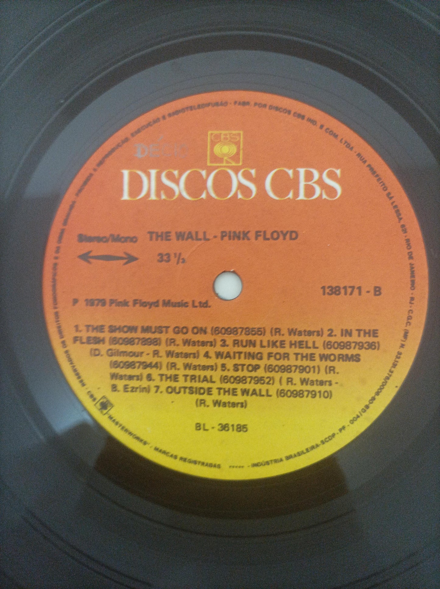 Lp Vinil Pink Floyd The Wall Duplo Com Encartes