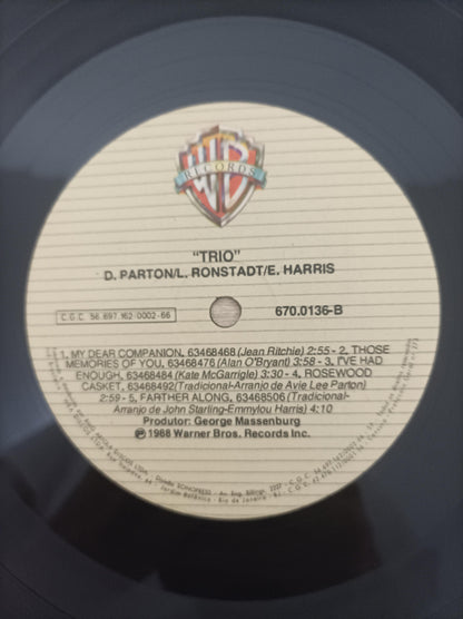 Lp Vinil Dolly Parton Trio