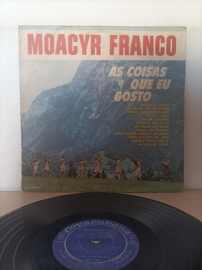 Lp Vinil Moacyr Franco As Coisas Que Eu Gosto