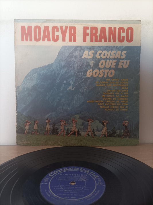 Lp Vinil Moacyr Franco As Coisas Que Eu Gosto