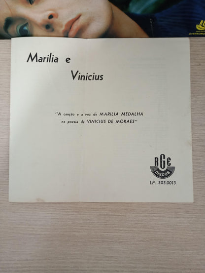 Lp Vinil Marilia Medalha & Vinícius de Moraes