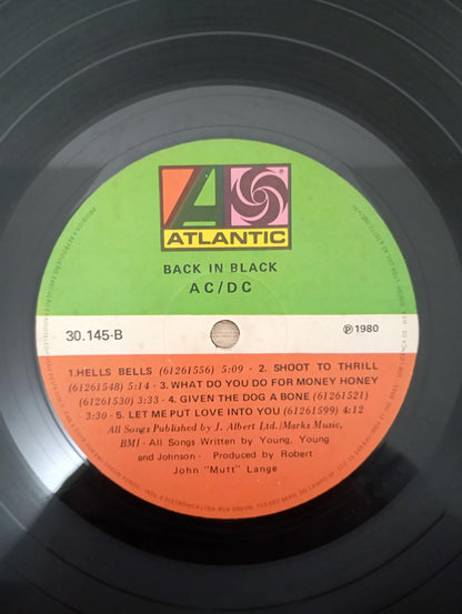 Lp Vinil AC/DC Back In Black